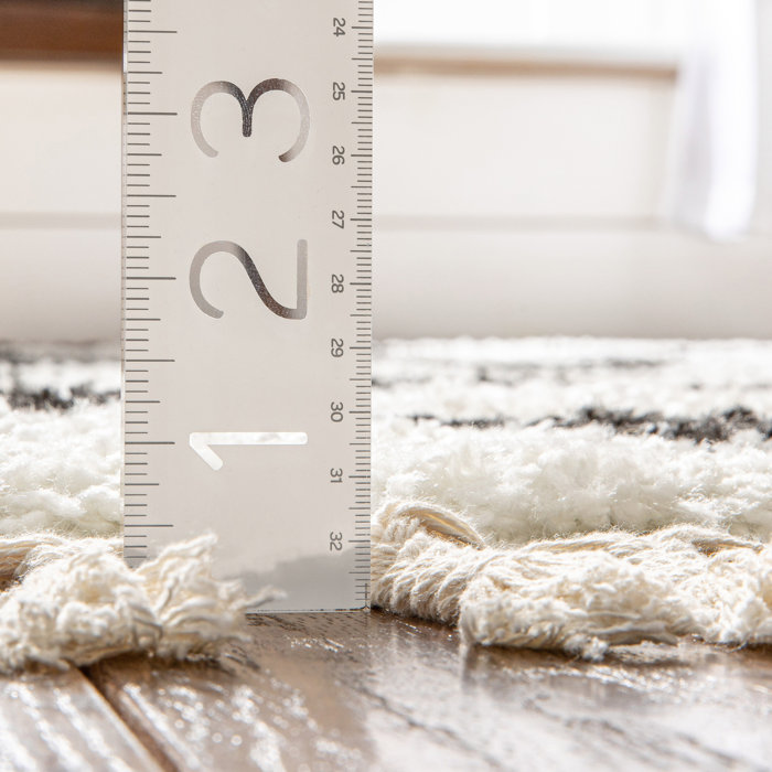 Well Woven Cabana Geometric Black/White Area Rug & Reviews Wayfair